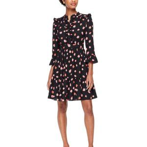 NWT Kate Spade Tossed Berry Shirtdress size 14